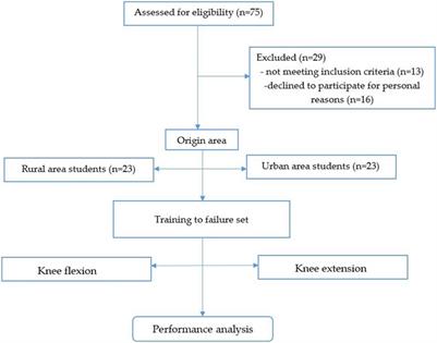 Differences in knee flexor and extensor force and kinematic variables in rural versus urban area female students in Romania